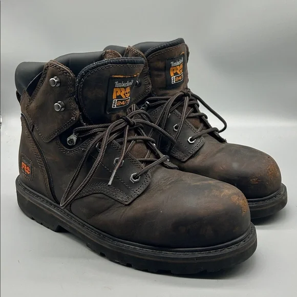 Timberland PRO Men's Pit Boss Steel Toe Work Boots sz 11