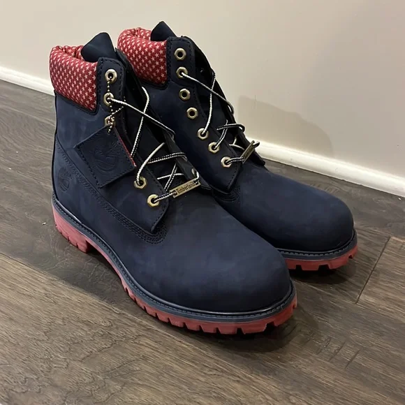 Timberland X Villa Stars and Stripes Old Glory 6” Boots new 4th of July Mens 10