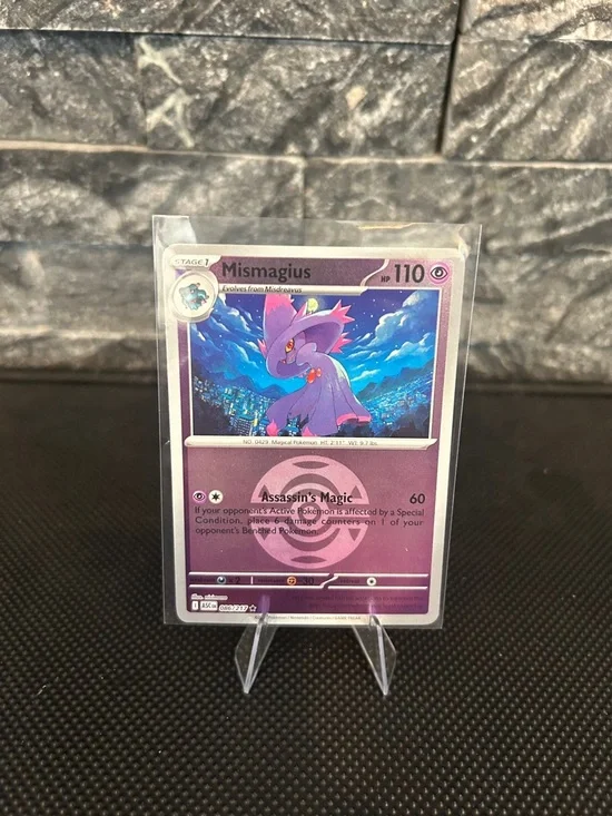 Pokemon Mismagius‎ 086/217 Reverse Holo Rare from Ascended Heroes Set M/NM