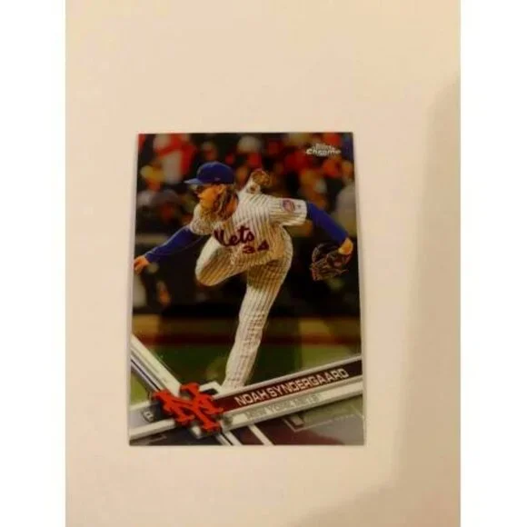 2017 Topps Chrome Noah Syndergaard NY Mets #103 (032)