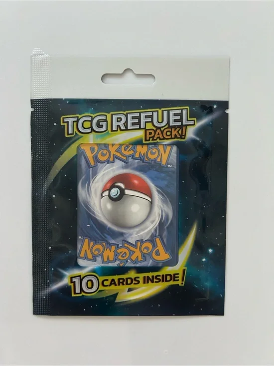 Pokemon Cards TCG Refuel Pack 10 Authentic Cards Factory Sealed Bundle New