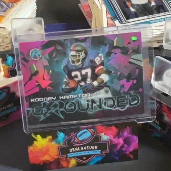 Rodney Hampton Grounded Pink Refractor