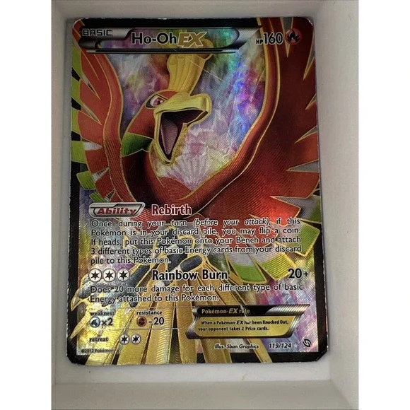 Ho-Oh Ex (119 Full Art) 119/124 Dragons Exalted Holo