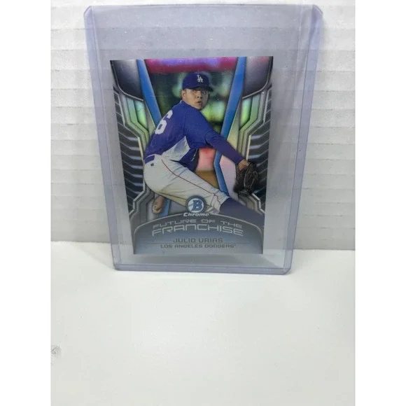 JULIO URIAS, 2014 BOWMAN CHROME,‎ FUTURE OF THE FRANCHISE MINI #FF-JU, DODGERS