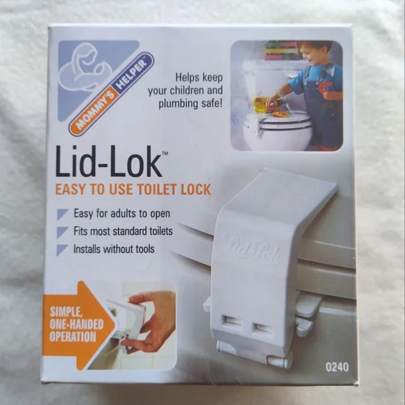 NIB Toilet Lid Lock for Toddlers Babies Kids