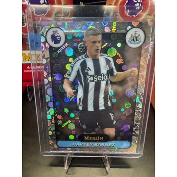 2026 Topps True Merlin Premier League Harvey Barnes, Newcastle United #149