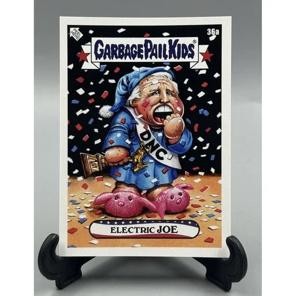 ELECTRIC JOE 36a DISG RACE TO‎ THE WHITE HOUSE 2020 BIDEN GPK STICKER