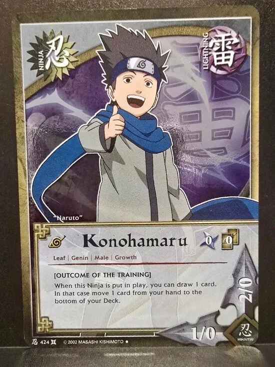 Konohamaru N-424 Uncommon Foil - Naruto CCG