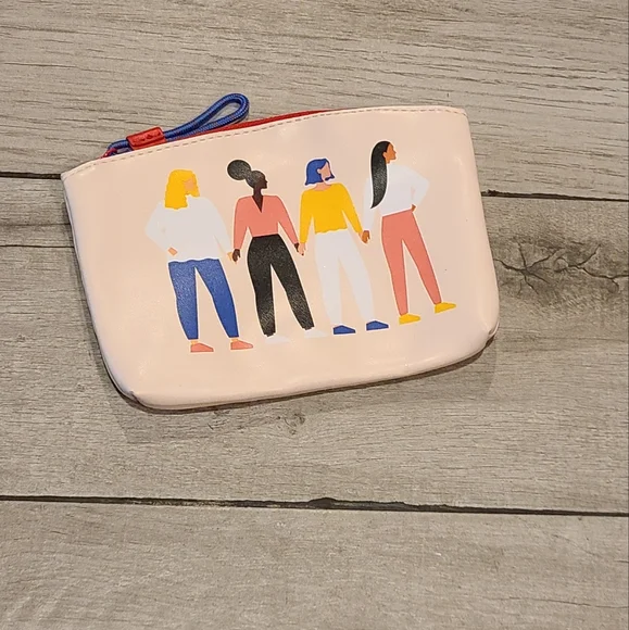 🐣Ipsy women silhouette Makeup bag🍉🎠 🌸 🍀 ✨️ 🏵💫🧋☃️🦋🐯🐠🍬🍿🍕🐬