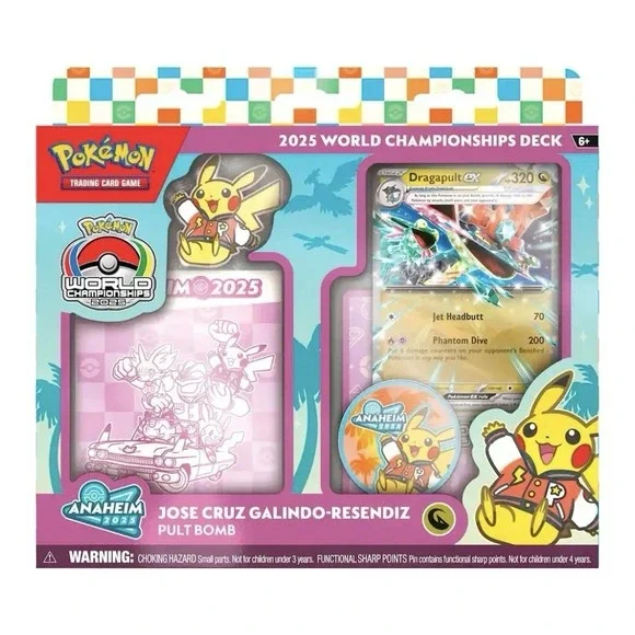 Pokémon TCG 2025 World Championships Deck Pult Bomb Dragapult Jose Cruz ENG