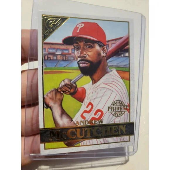 2020 Topps Gallery Private Issue Andrew McCutchen 128/250 Philadelphia Phillies