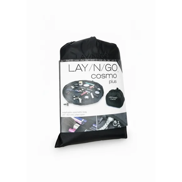 Lay-n-Go Cosmo Plus Drawstring Cosmetic Bag Black 21