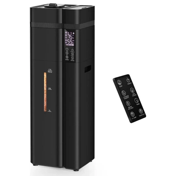Zeova 13L/3.4Gal Humidifiers for Bedroom Ultrasonic Warm‎ & Cool Mist Humidifier