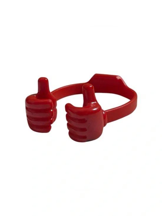 Cherry Red Thumbs Up Smartphone Holder