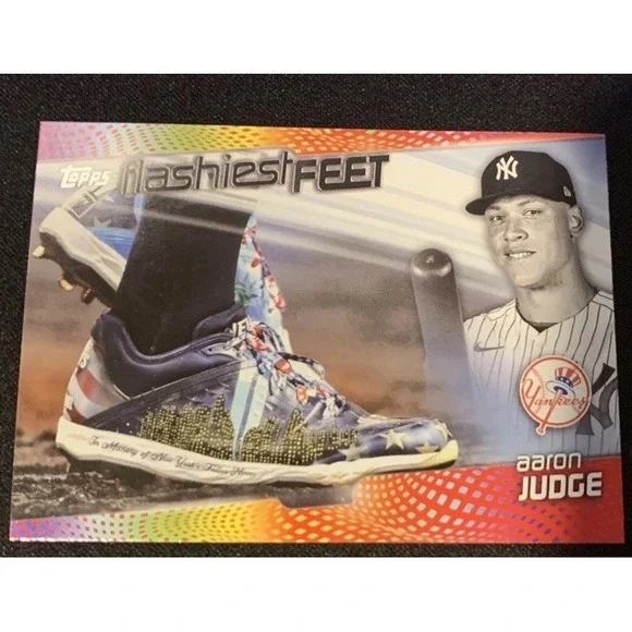 2022‎ Topps Series 1 - Flashiest Feet Aaron Judge #FF-11