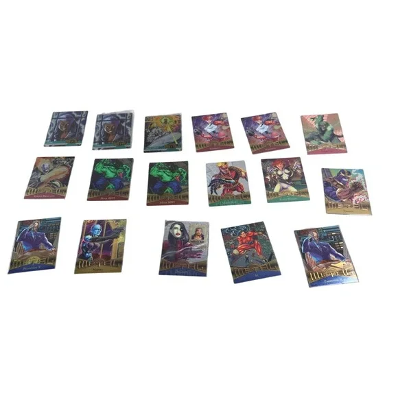Vintage 1990s Fleer Marvel 2099 X-Men Trading Card Lot 32 Hulk Logan Jubilee