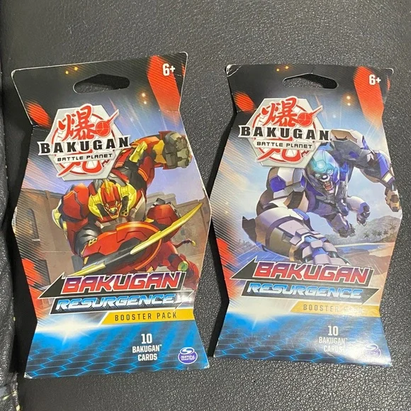 Battle Planet Resurgence Booster Pack - Red and Blue