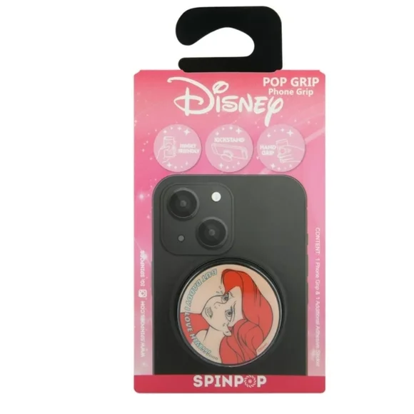 HOST PICK DISNEY Spinpop Phone Grip - Princess Ariel
