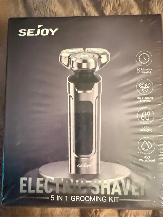 Men’s SEJOY 5-in-1 Electric Shaver in Silver