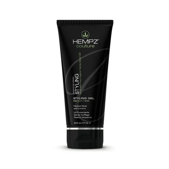 Hempz Couture Finishing Styling Gel with Pure Organic Hemp Seed Oil (Medium Hold