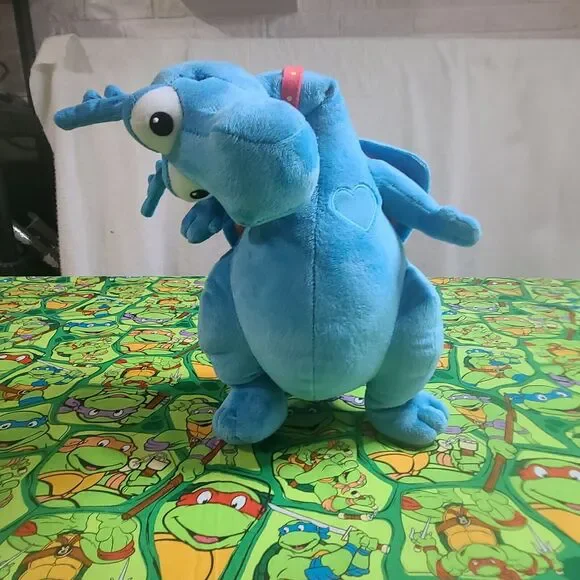 Disney Just Play Doc McStuffins Stuffy Blue Dragon Talking Plush 14