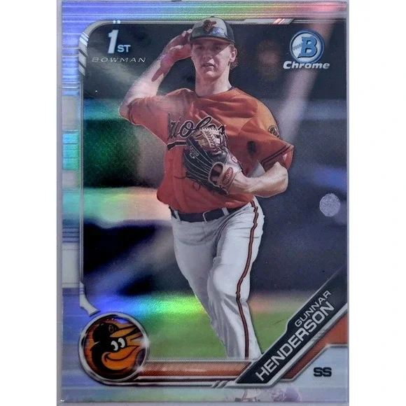 2019 Bowman Draft - Chrome Gunnar Henderson #BDC-22 Refractor (RC)