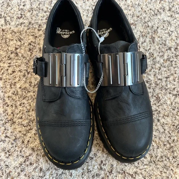 Dr. Martens/Hinge QUAD Sz 14 US/ 48 EU Gothic Punk industrial Platform Shoes
