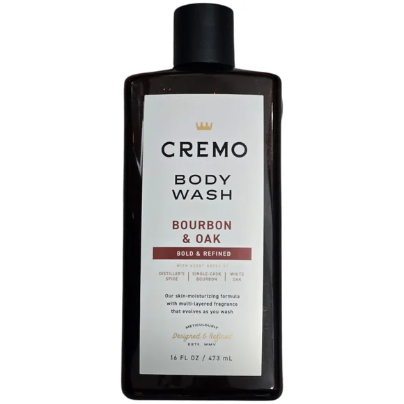 Bourbon & Oak Men's Body Wash - Bold & Refined