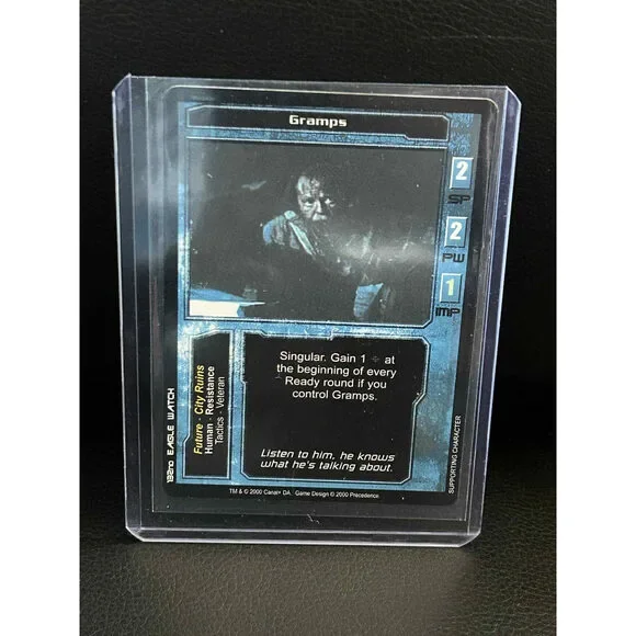 Gramps Base Set Terminator Light Play Trading Card