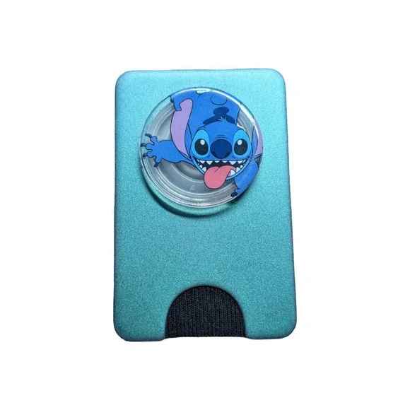 6-R PopSockets Magsafe Popwallet Stand/Grip - Nightshade Disney Stitch Referb ⬇️