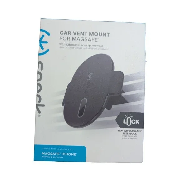 N1-O Speck Car‎ Vent Mount for Magsafe w/ ClickLock - Black
