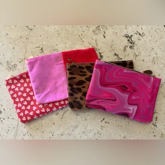 Set of 4 New Travel Cosmetic Bags