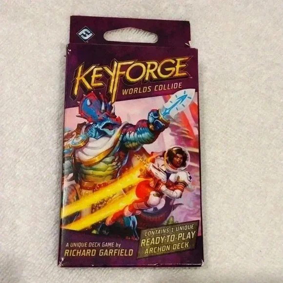 Keyforge deck game cards