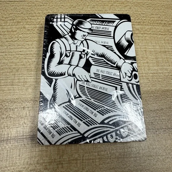 Wall Street Journal Newspaper‎ Vintage Liberty Poker Playing Cards New No Box