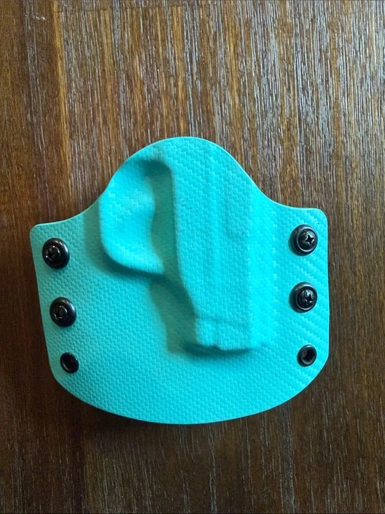 OWB Turquoise Holster- Secure Belt Mount