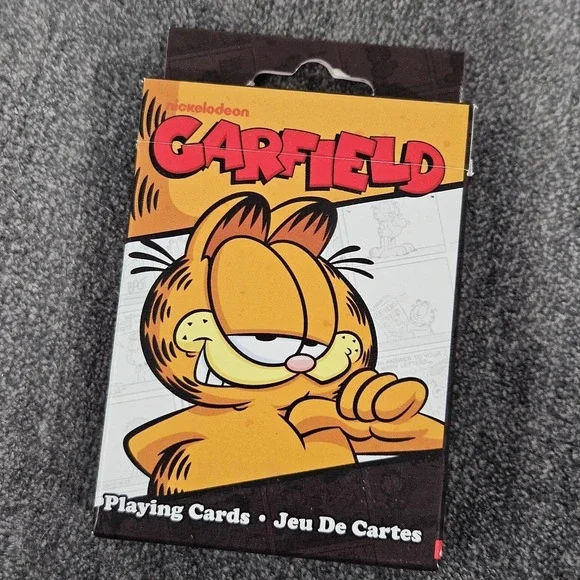 AQUARIUS Garfield Playing Cards - Garfield Themed Deck of Cards Nickelodeon