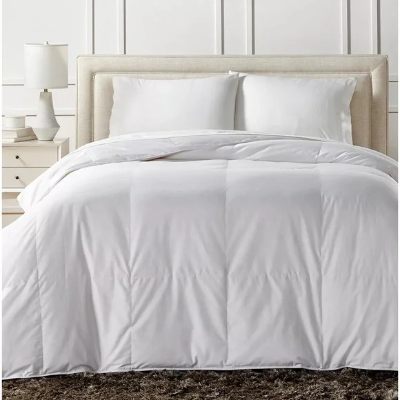 Charter Club White Down Lightweight Comforter Full/Queen White