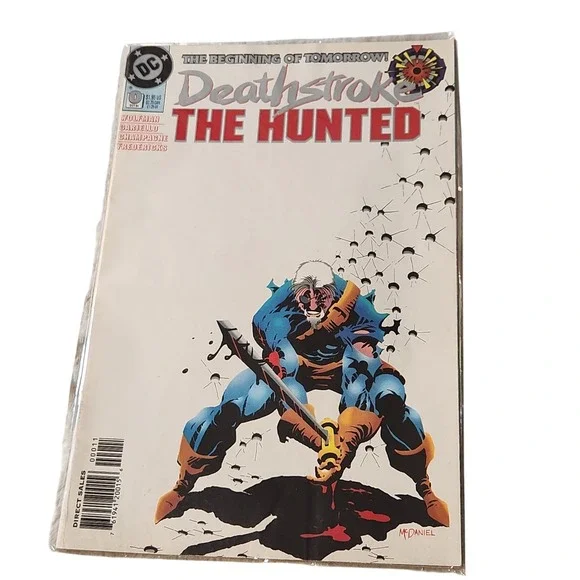 Vintage‎ Deathstroke The Hunted #0 DC Comics 1994 Wolfman McDaniel Comic Book