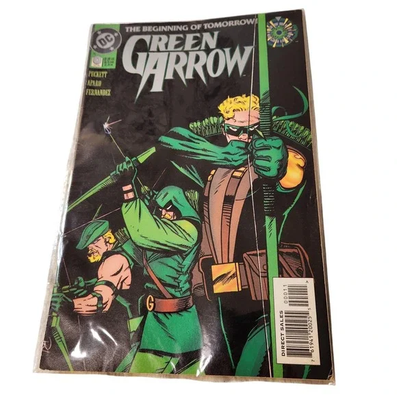 Vintage 1994‎ Green Arrow #0 DC Comics Comic Book Puckett Aparo Fernandez