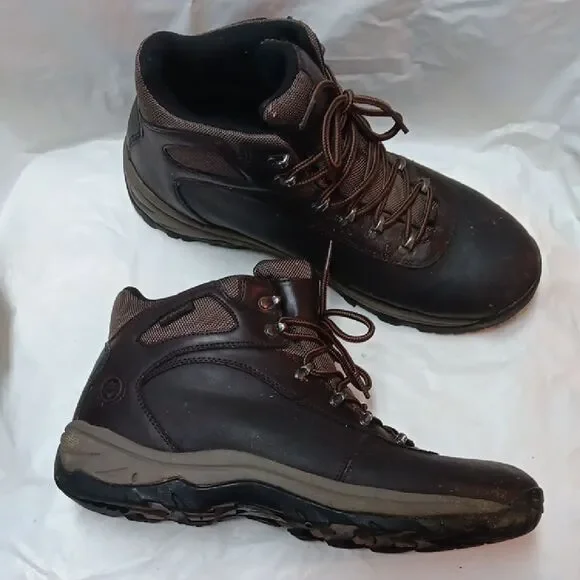 50 Peaks Men's Brown Hiking Waterproof Boots Size 10.5
