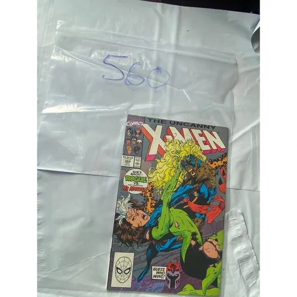 The Uncanny X-Men Comic Book Issue 259 Marvel Comics‎ Rogue vs Ms Marvel