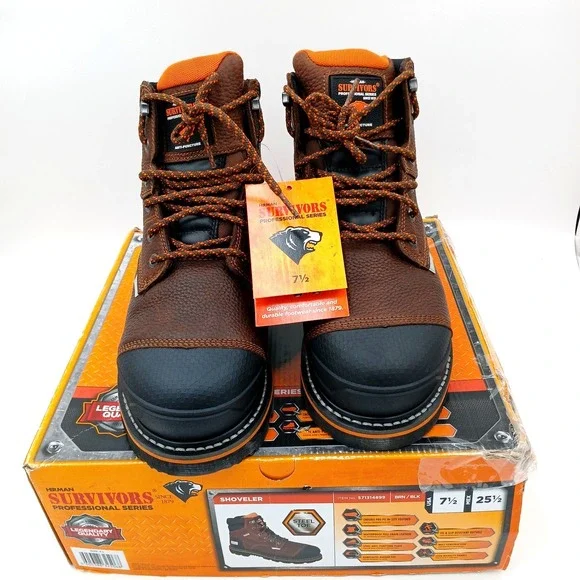 HERMAN SURVIVORS Mens SIZE: 7.5 Pro Series‎ Shoveler 6