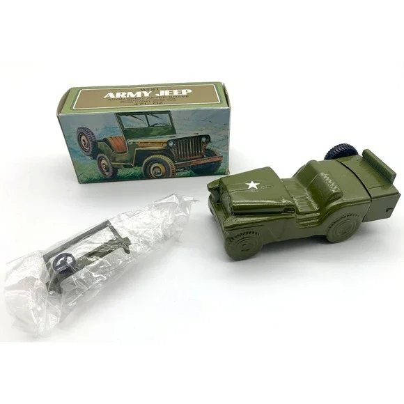 Avon Army Jeep Wild Country After Shave 4 fl.‎ oz. Full with Original Box VTG