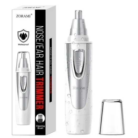 Ear and Nose Hair Trimmer Clipper - Professional Painless Eyebrow & Facial Hair