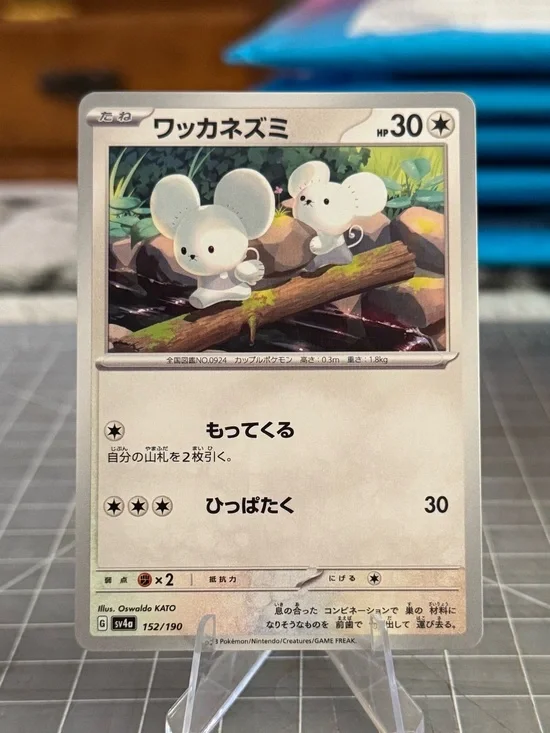 Tandemaus Adorable Pokemon Card Japanese