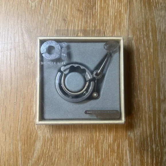 Knog Oi Bell Luxe Small 22.2mm Clamp - Silver New In Box!‎