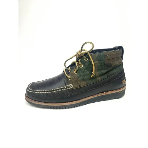 Cole Haan Men's Pinch Rugged Chukka - Camo Canvas/After Dark US Size 10.5 M