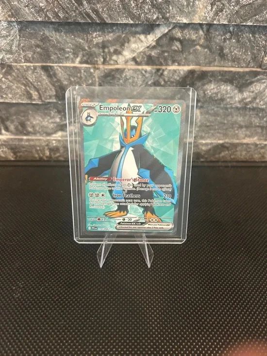 Pokemon Empoleon EX Full Art‎ Holo Card 114/094 from Phantasmal Flames 🔥 M/NM