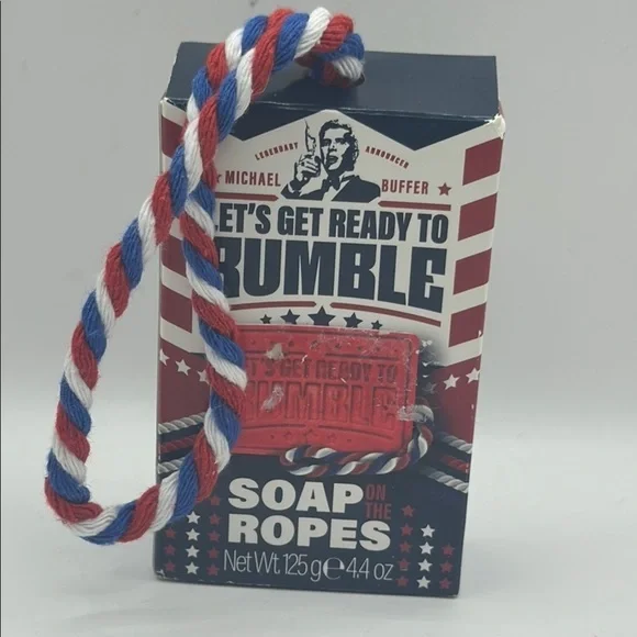 Red, White, and Blue Soap on the Ropes