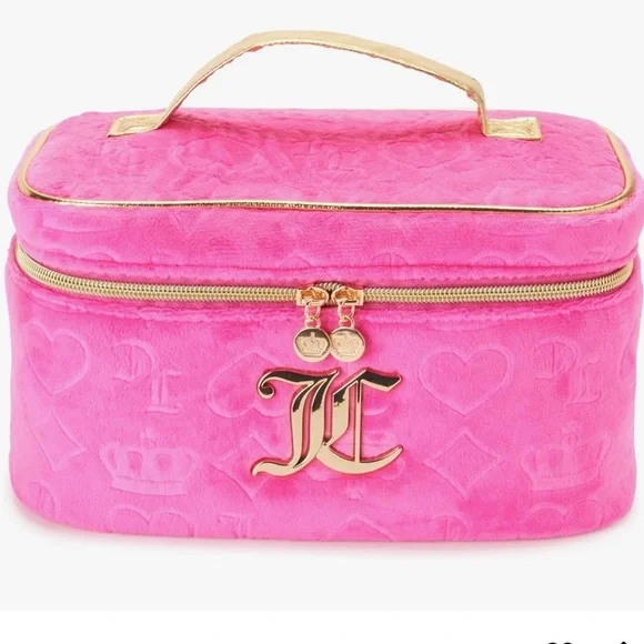 Juicy Couture Women's Cosmetics Bag - Travel Makeup and Toiletries Case